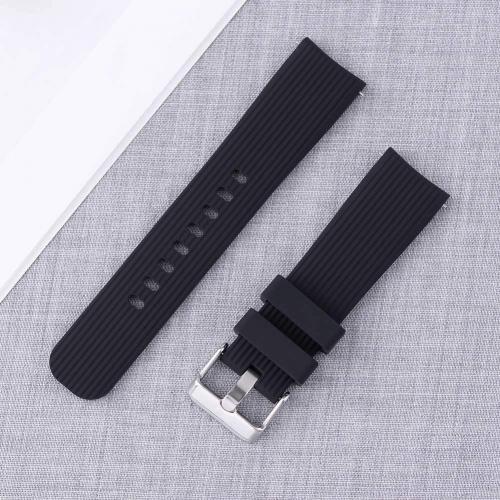 Ремінець BeWatch шириною 20 мм для Samsung Galaxy Active 2 Galaxy watch 3 41 мм Чорний (1012101) Ремінець BeWatch шириною 20 мм для Samsung Galaxy Active 2 Galaxy watch 3 41 мм Чорний (1012101)