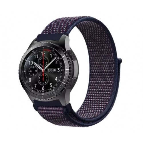 Ремінець BeWatch для Samsung Gear S3 Galaxy Watch 46 | Galaxy Watch 3 45mm нейлоновий липучка 22мм Фіолетовий (1021303) Ремінець BeWatch для Samsung Gear S3 Galaxy Watch 46 | Galaxy Watch 3 45mm нейлоновий липучка 22мм Фіолетовий (1021303)