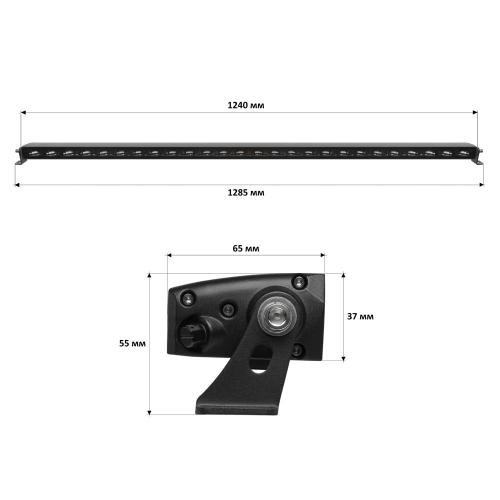 Світлодіодна фара-люстра Starlight 260 watt 10-30V IP68 (SL47-260W)