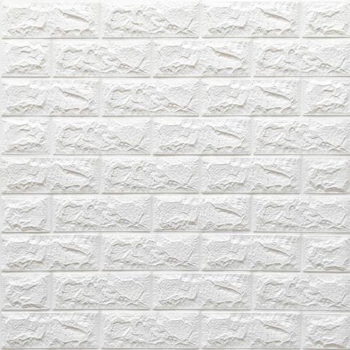 3D панель самоклеюча цегла Біла 700x770x7мм (001-7) Sticker Wall SW-00000047 3D панель самоклеюча цегла Біла 700x770x7мм (001-7) Sticker Wall SW-00000047