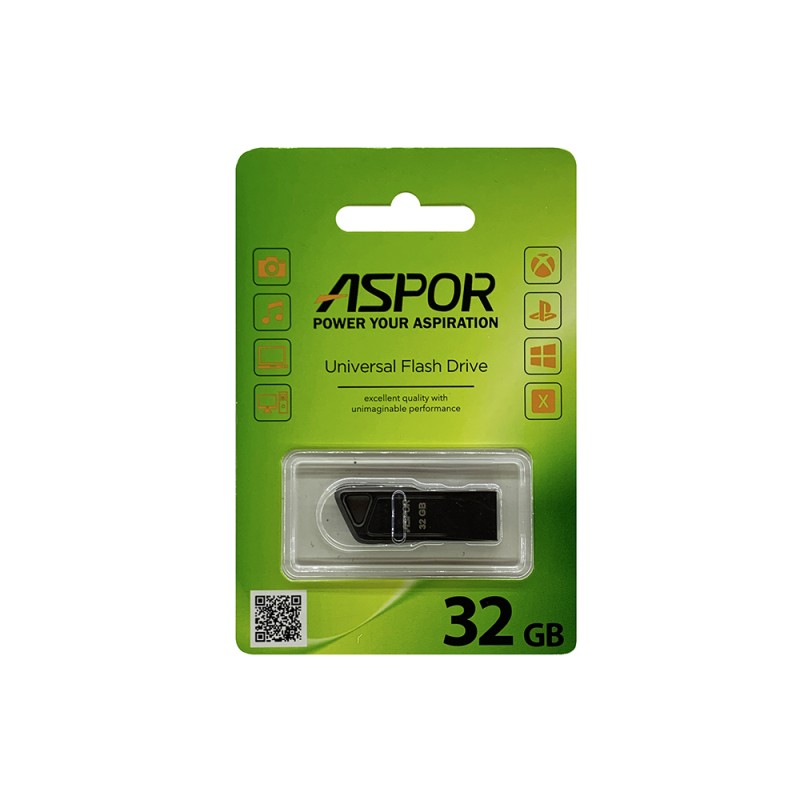 USB Flash Aspor AR114 32GB- графітовий