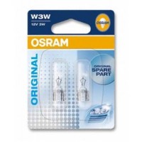 Автолампа ук. OSRAM 2821-02B W3W 12V W2.1X9.5D 10X2 Blister