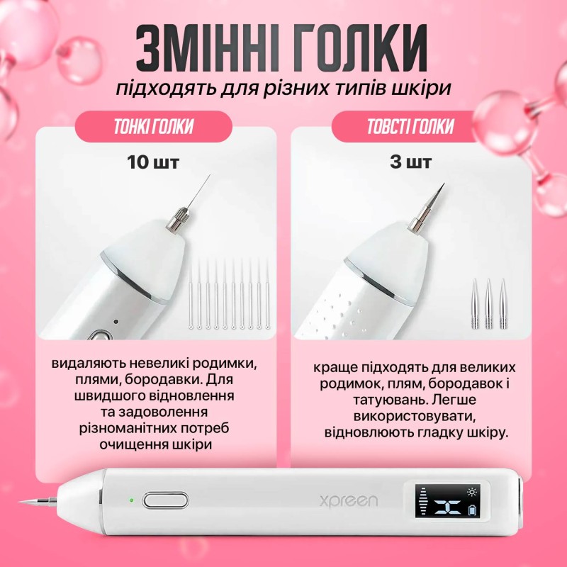 Електрокоагулятор плазмовий прилад для видалення папілом бородавок апарат (плазмова ручка) XPREEN 061