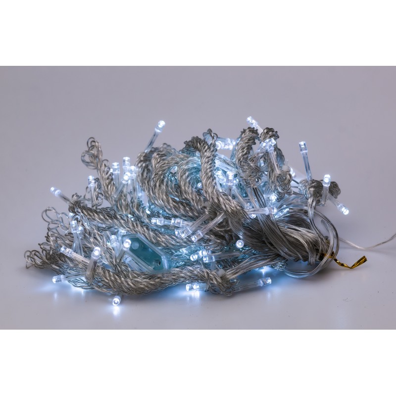 Гірлянда-штора Lugi світлодіодна 320 LED розмір 3*2м синій (ZWM2320LEDBL)