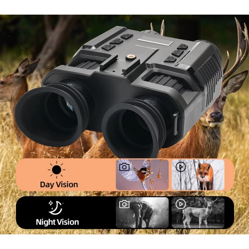 Прилад нічного бачення з кріпленням на голову Binock NV8000 3D Gen2 з відео та фото до 400 м (2059325275)