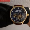 Годинник наручний чоловічий BESTA Skeleton UA Коричневий