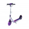 Двоколісний самокат Scale Sports SS-32, складане, ручне гальмо, Led-ліхтарик White and violet (1578370478)
