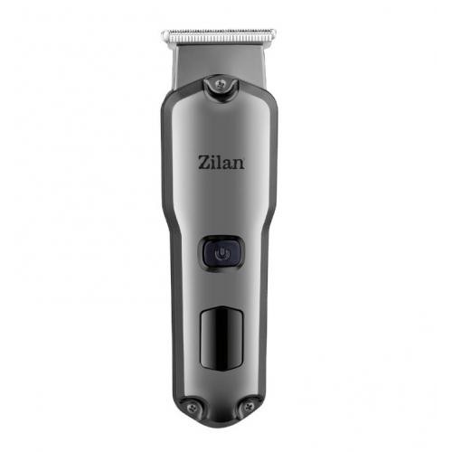 Тример для бороди та вусів Zilan ZLN8634 5в1 Сірий Тример для бороди та вусів Zilan ZLN8634 5в1 Сірий