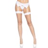 Панчохи у велику сітку Leg Avenue Fence Net Thigh Highs White, one size в інтернет супермаркеті PbayMarket!