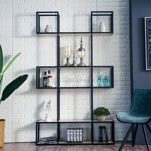 Стелаж GoodsMetall у стилі Лофт 2000х1200х400 СТЖ1185 Стелаж GoodsMetall у стилі Лофт 2000х1200х400 СТЖ1185