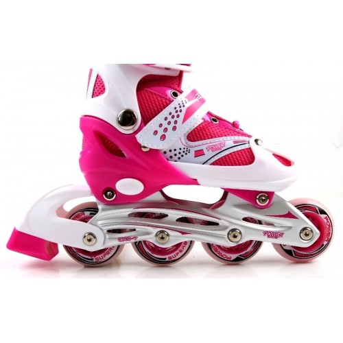 Роликові ковзани Superpower 38-42 Pink (1609460028-L) Роликові ковзани Superpower 38-42 Pink (1609460028-L)