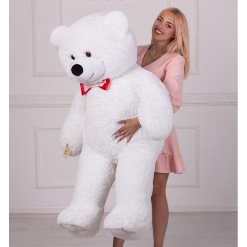 Плюшевий ведмідь Mister Medved Ларрі 160 см Білий (012) Плюшевий ведмідь Mister Medved Ларрі 160 см Білий (012)