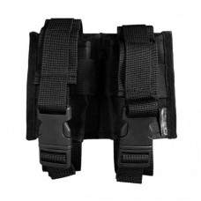 Подсумок подвійний під гранати типу РГД-5 і Ф-1 VS Thermal Eco Bag 15х4,5 см Чорний VsTeb-GVS10