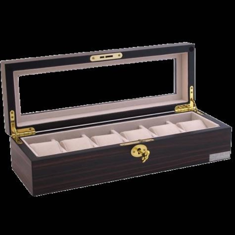 Шкатулка для зберігання годинників Salvadore WB/1087/6.E Бордовий