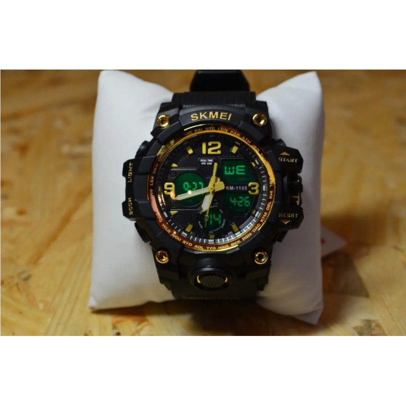 Чоловічий годинник Skmei Hamlet 1155 Чорний