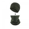 Комплект шапка та баф флісова No Brand JY-139 One Size Green