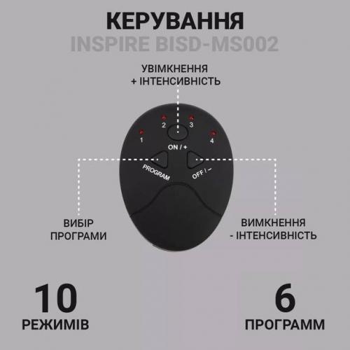 Масажер для преса та рук Inspire BISD-MS002 3в1 Black Масажер для преса та рук Inspire BISD-MS002 3в1 Black