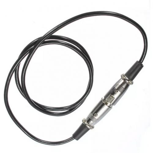 Кабель для мікрофону Manchez T50 XLR (тато) - XLR (мама) 2м Black (3_02466) Кабель для мікрофону Manchez T50 XLR (тато) - XLR (мама) 2м Black (3_02466)