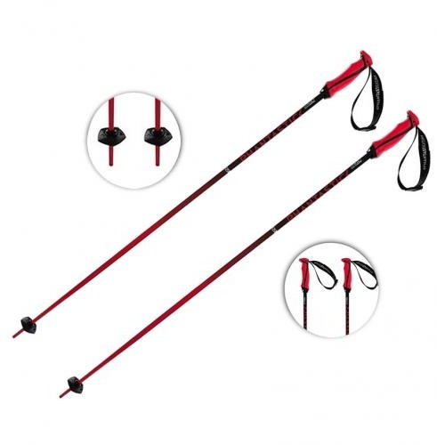 Палиці гірськолижні Volkl Phantastick Ski Poles (16 mm) 110 Red-Black 169809-110 в інтернет супермаркеті PbayMarket!