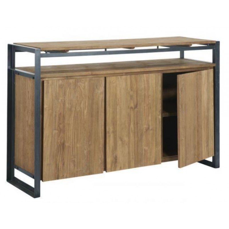 Комод для речей Loft NS-296 1030x1500x450 мм Чорний