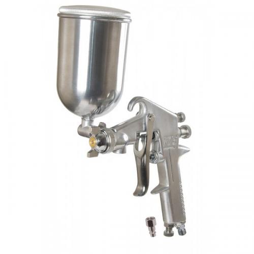 Краскопульт MASTERTOOL HP MINI ВБ 400 мл поворотний алюміній Ø1.5 мм 70-130 л/хв 2.5-4.0 бар регульований факел 80-8935