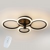 Полочна LED люстра Sunlight 5333/2+2 чорний