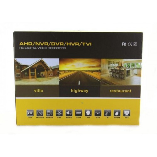 Відеореєстратор DVR реєстратор 8 канальний UKC CAD 1208 AHD Відеореєстратор DVR реєстратор 8 канальний UKC CAD 1208 AHD