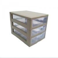 Комод-міні пластиковий 3 яруси 20 Х 19 Х 27 см  Комод-міні пластиковий 3 яруси 20 Х 19 Х 27 см