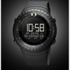Тактичний водостійкий кварцовий годинник Skmei Ribas black