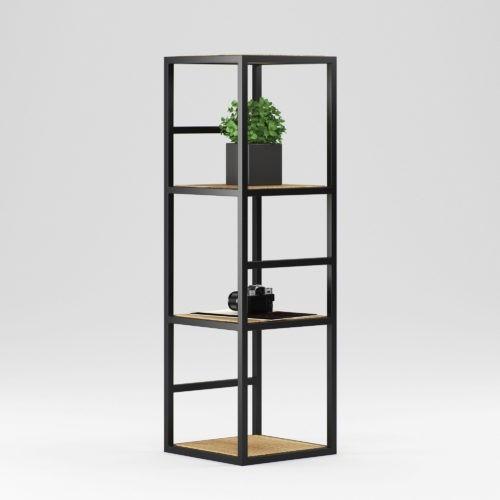 Стелаж GoodsMetall у стилі Лофт 1130х350х350 