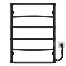 Рушникосушарка електрична Аквамікс П6 400х700 Deffi Чорний JD03 (C.AM.70.40.6.E.B.R.1)