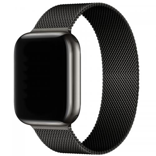 Ремінець металічний ANbeauty Apple Watch 42/44/45/49 mm Black (AN0103075) Ремінець металічний ANbeauty Apple Watch 42/44/45/49 mm Black (AN0103075)
