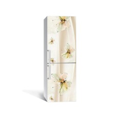 Наклейка на холодильник Zatarga «Томні метелики» 650х2000 мм вінілова 3Д наклейка декор на кухню