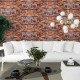 Самоклеюча 3D панель піщаник катеринослав цегла Sticker Wall 3080х700х3мм