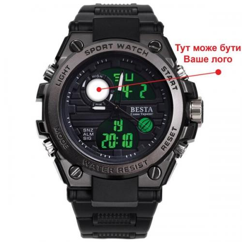 Наручний годинник чоловічий BESTA Tattoo Black (2989)