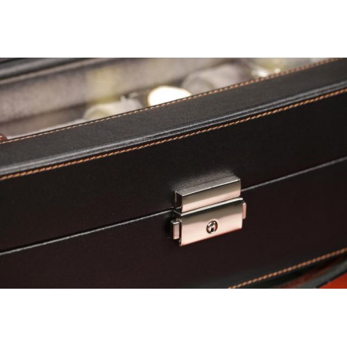 Скринька для зберігання годинників Salvadore 38х13х8,5 см 6W-HX-BC Скринька для зберігання годинників Salvadore 38х13х8,5 см 6W-HX-BC