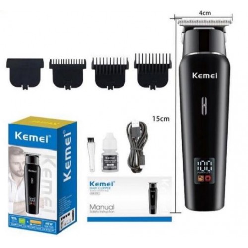 Машинка для стрижки волосся Kemei KM-1113 5 Вт Чорний (2390000005) Машинка для стрижки волосся Kemei KM-1113 5 Вт Чорний (2390000005)