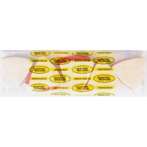 Насадка трикутна повстяна тонкошерста на липучці для реноватора MASTERTOOL 85 мм 10 шт 08-6498 Насадка трикутна повстяна тонкошерста на липучці для реноватора MASTERTOOL 85 мм 10 шт 08-6498