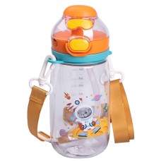 Дитяча пляшка для напоїв YIWU 550 мл Помаранчевий (HP-14-45O)