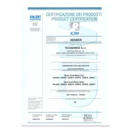 Сейф меблевий Technomax GMD/7 Сейф меблевий Technomax GMD/7