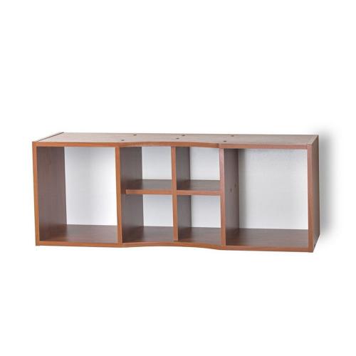 Полиця навісна Тиса Мебель П-31 Вишня оксфорд 364x220x1000 мм Полиця навісна Тиса Мебель П-31 Вишня оксфорд 364x220x1000 мм