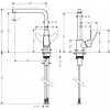 Змішувач для кухонної мийки Hansgrohe Focus 31817800