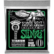 Струни для електрогітари Ernie Ball 3126 Regular Slinky Titanium Coated Strings 12/56