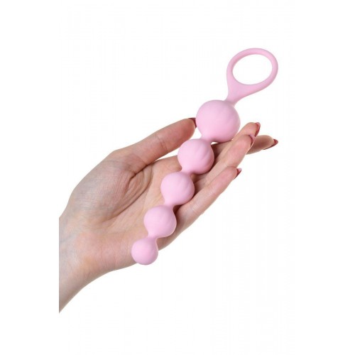 Набір анальних бус Satisfyer Beads Colored, силікон , макс. діаметр 3,3 см і 3,5 см в інтернет супермаркеті PbayMarket!