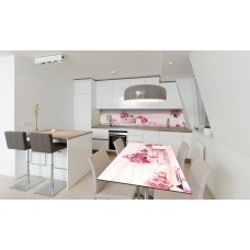 Наклейка вінілова на стіл Zatarga «Пелюстки» 600х1200 мм Z180673st