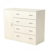 Комод для спальні Компанит 4 1Б Альба (Ev-1015)