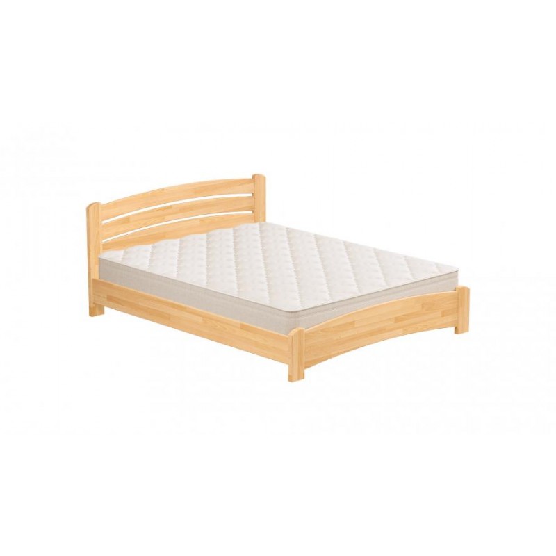 Ліжко дерев'яне Estella Венеція Люкс 180х200 см Бук натуральний Щит 2Л2.5 (3001056029)