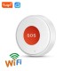 Wifi кнопка SOS для літніх та хворих людей для екстреного виклику допомоги Nectronix ER-W1, додаток Tuya Smart