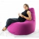 Безкаркасне крісло мішок груша Coolki Рогожка XXXL 140x100 малиновий