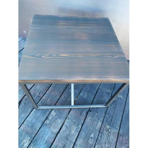 Журнальний столик GoodsMetall у стилі Лофт 600х600х450 ЖС40 Журнальний столик GoodsMetall у стилі Лофт 600х600х450 ЖС40